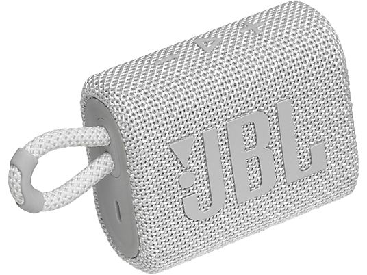 JBL Go 3 - Altoparlante Bluetooth (Bianco)