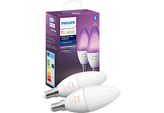 PHILIPS HUE Hue E14 White & Color Ambiance - Lampadine (Bianco)