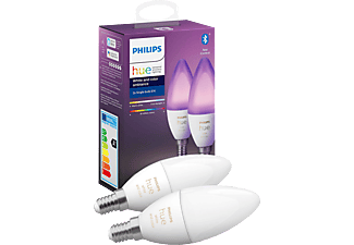 PHILIPS HUE Hue E14 White & Color Ambiance - Leuchtmittel (Weiss)