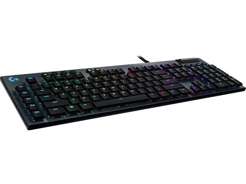 LOGITECH G815 LIGHTSPEED RGB Tastatur, Mechanical, Schwarz Gaming kabelgebunden