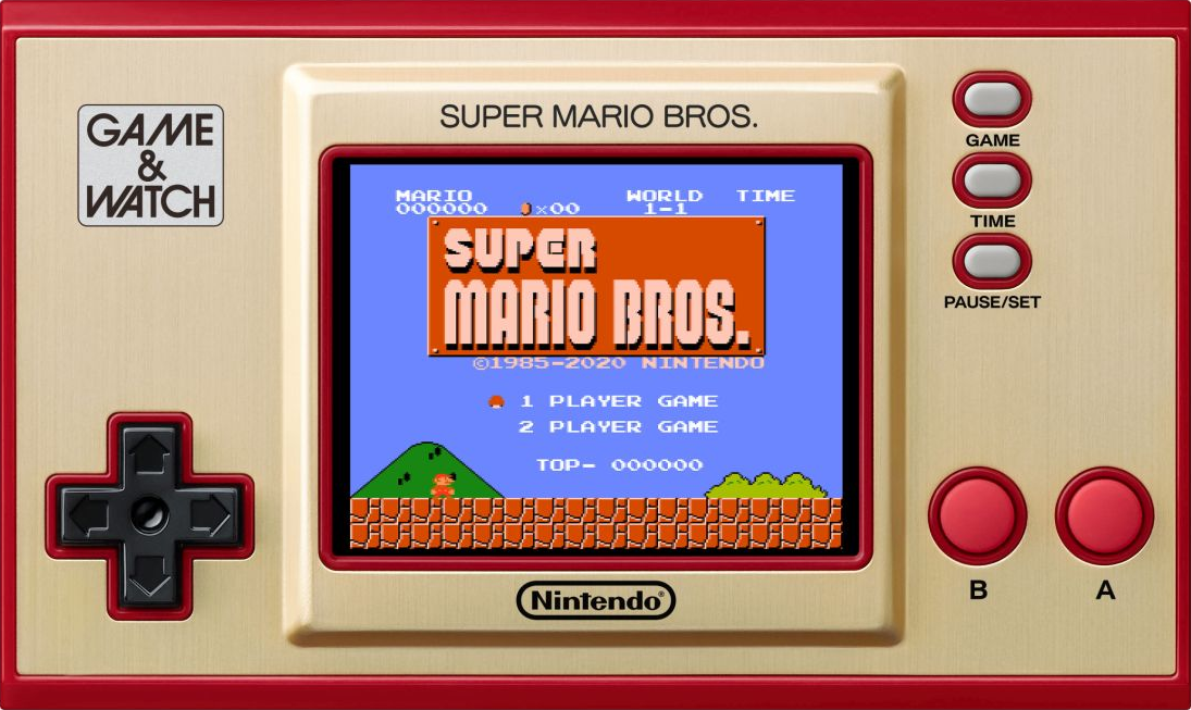 Game & Watch: Super Mario Bros. /D - Spielekonsole - Gold/Rot/Schwarz