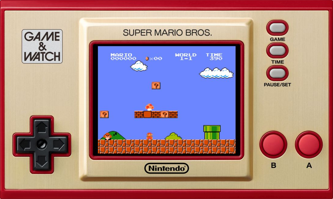 Game & Watch: Super Mario Bros. /D - Spielekonsole - Gold/Rot/Schwarz