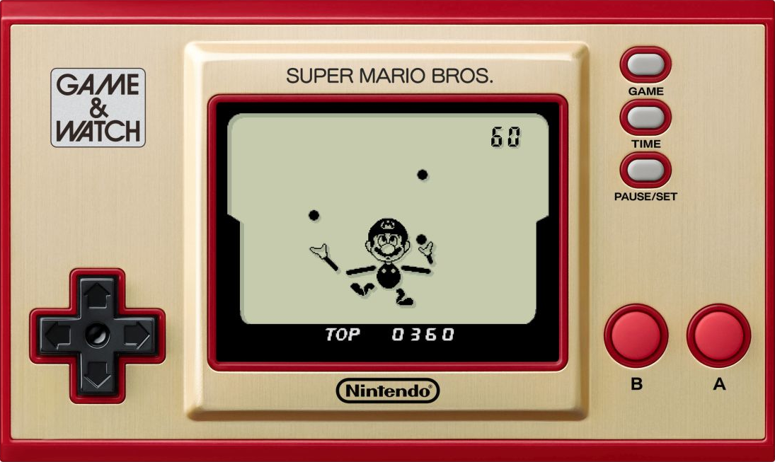 Game & Watch: Super Mario Bros. /D - Spielekonsole - Gold/Rot/Schwarz