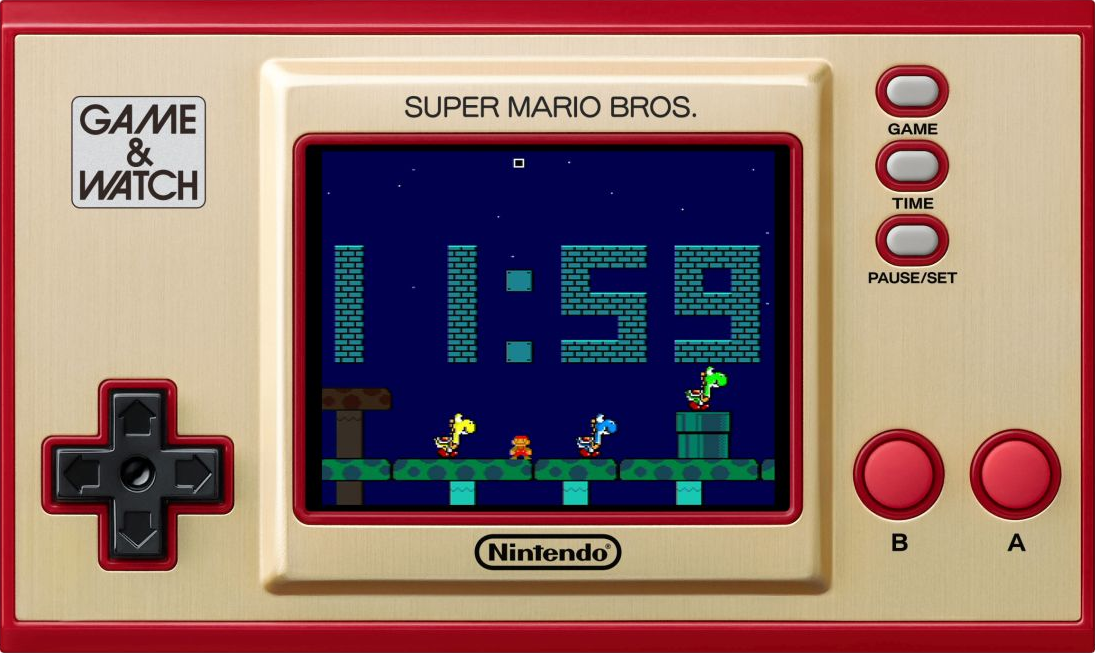 Game & Watch: Super Mario Bros. /D - Spielekonsole - Gold/Rot/Schwarz