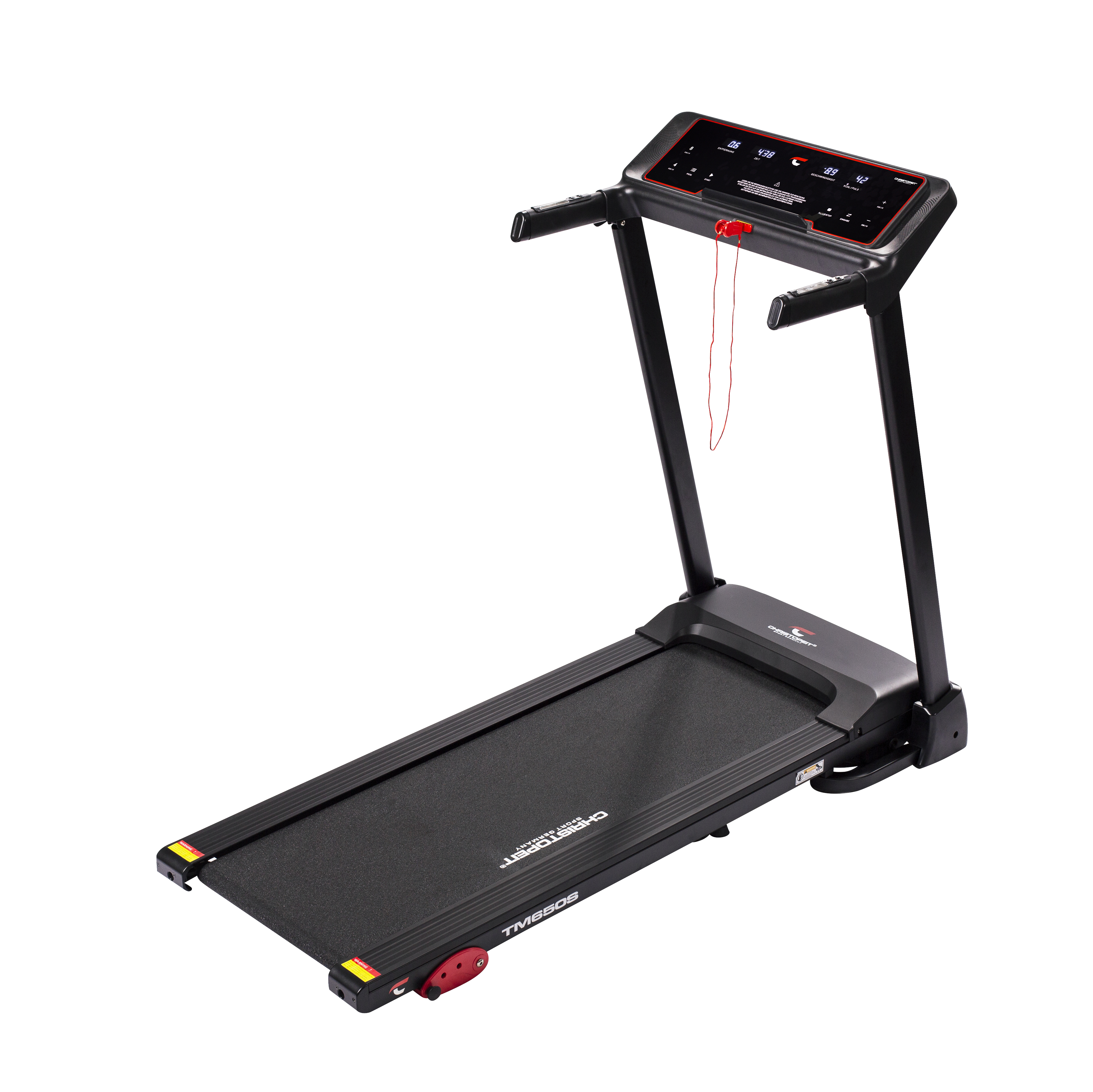 CHRISTOPEIT TM 650S Laufband, Schwarz