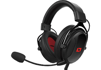 LIONCAST LX55 - Casques de jeu (Noir/Rouge)