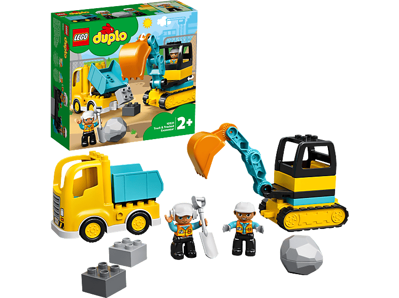 und Bagger LEGO Mehrfarbig Bausatz, Laster 10931