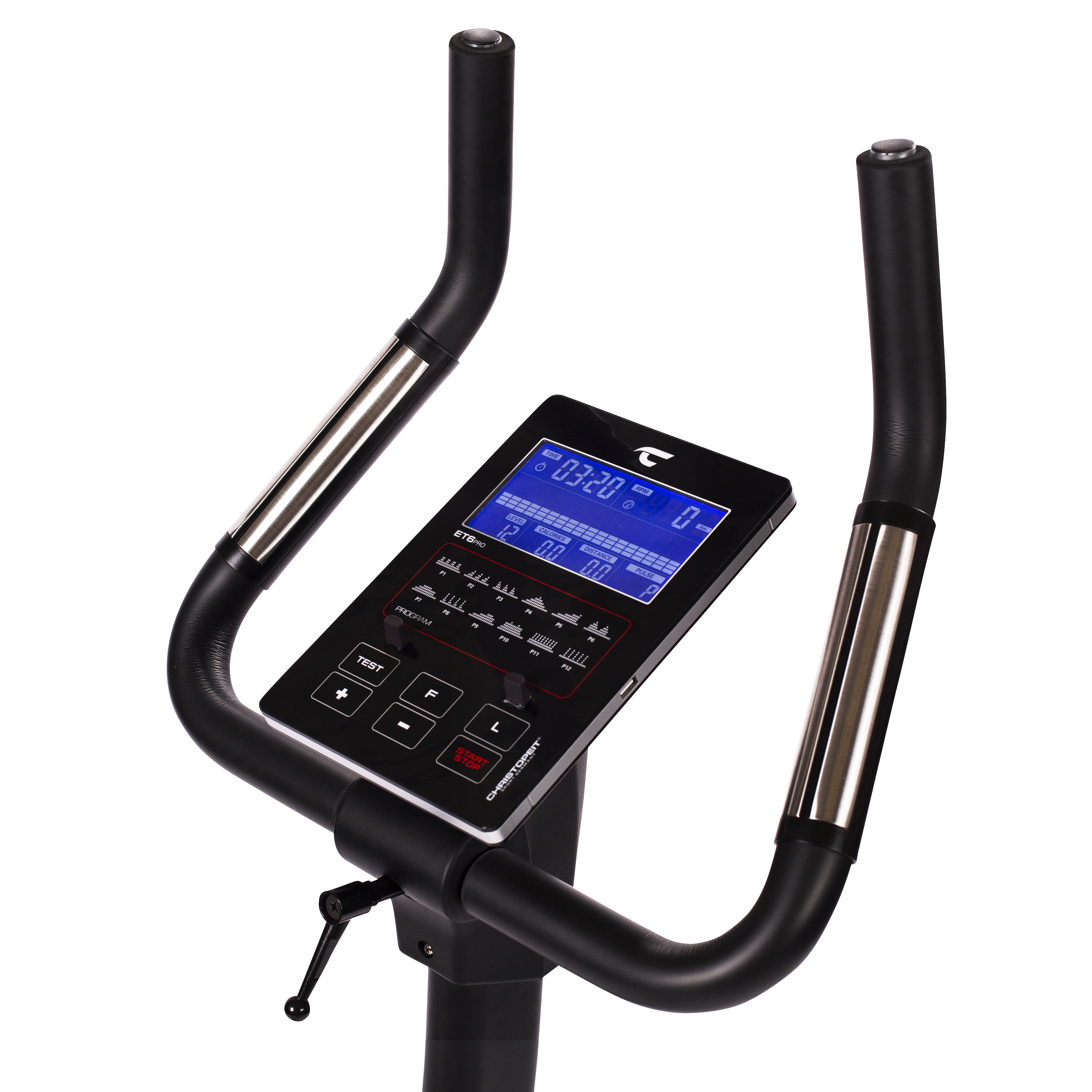 CHRISTOPEIT ET 6 Pro Ergometer, Silber/Schwarz