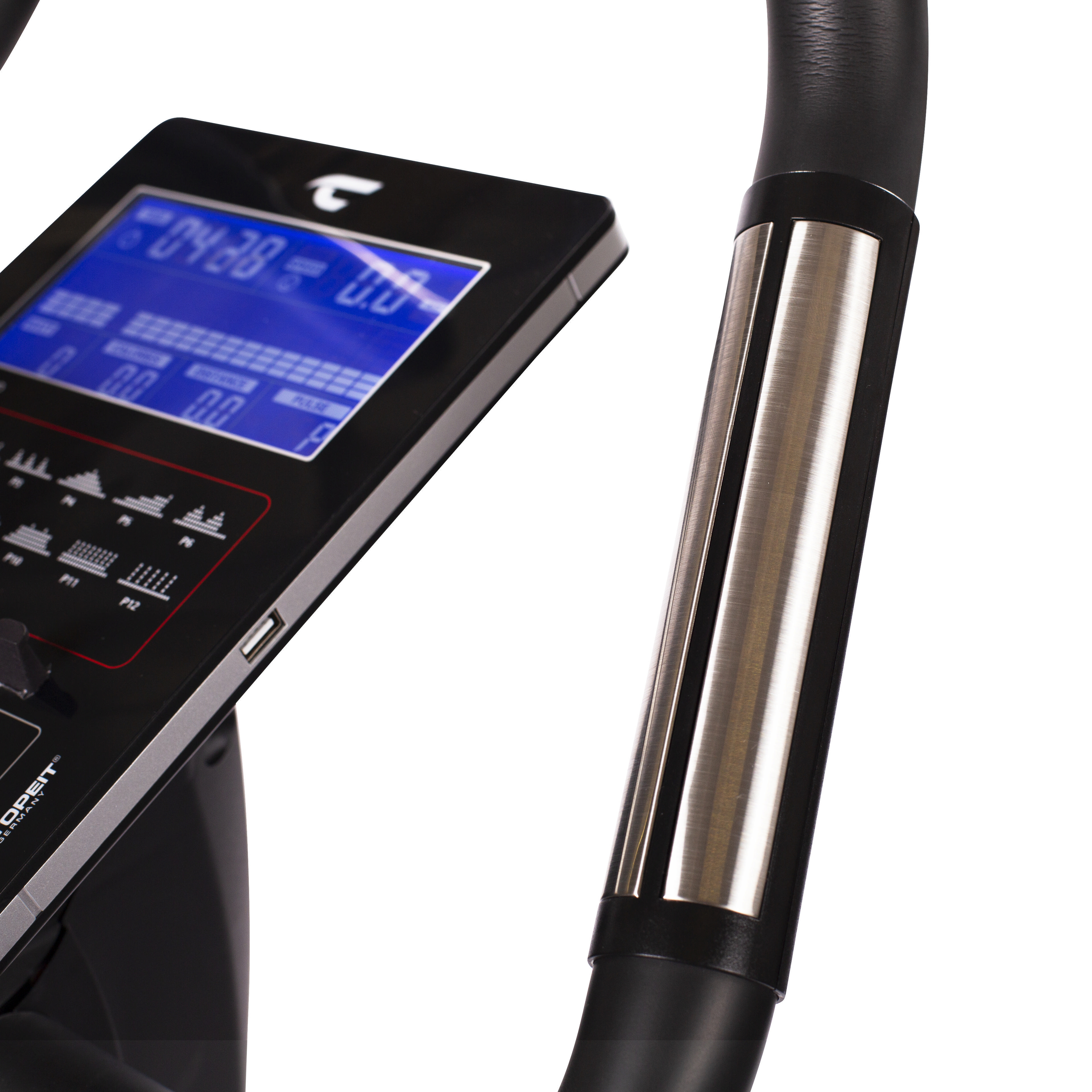 CHRISTOPEIT ET 6 Pro Ergometer, Silber/Schwarz
