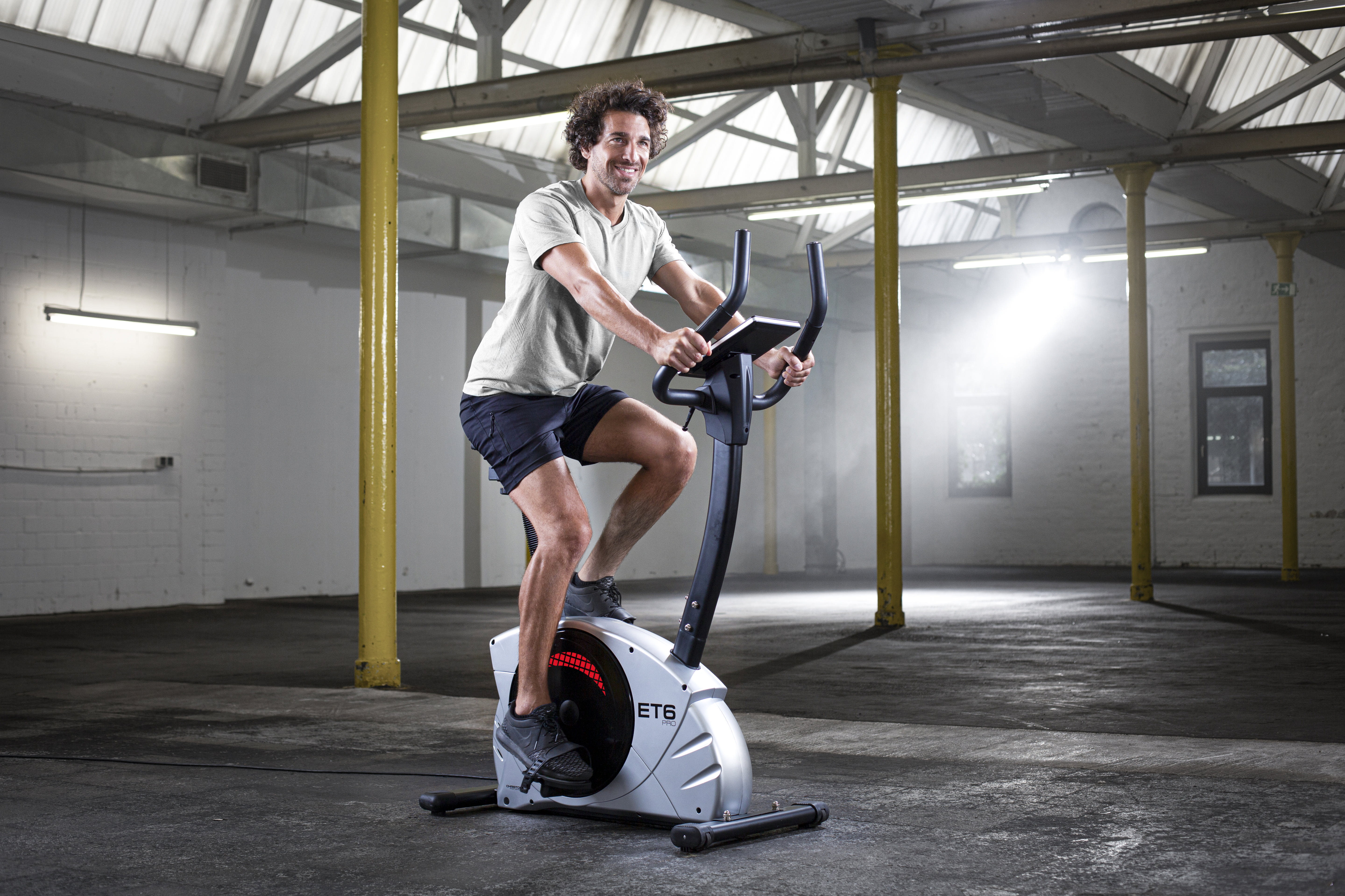 CHRISTOPEIT ET 6 Pro Ergometer, Silber/Schwarz