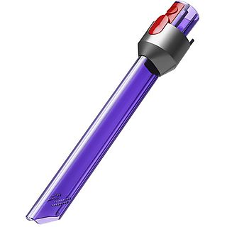 Accesorio aspirador - Dyson Light Pipe, Boquilla con luz para rincones, Luces LED, Lila