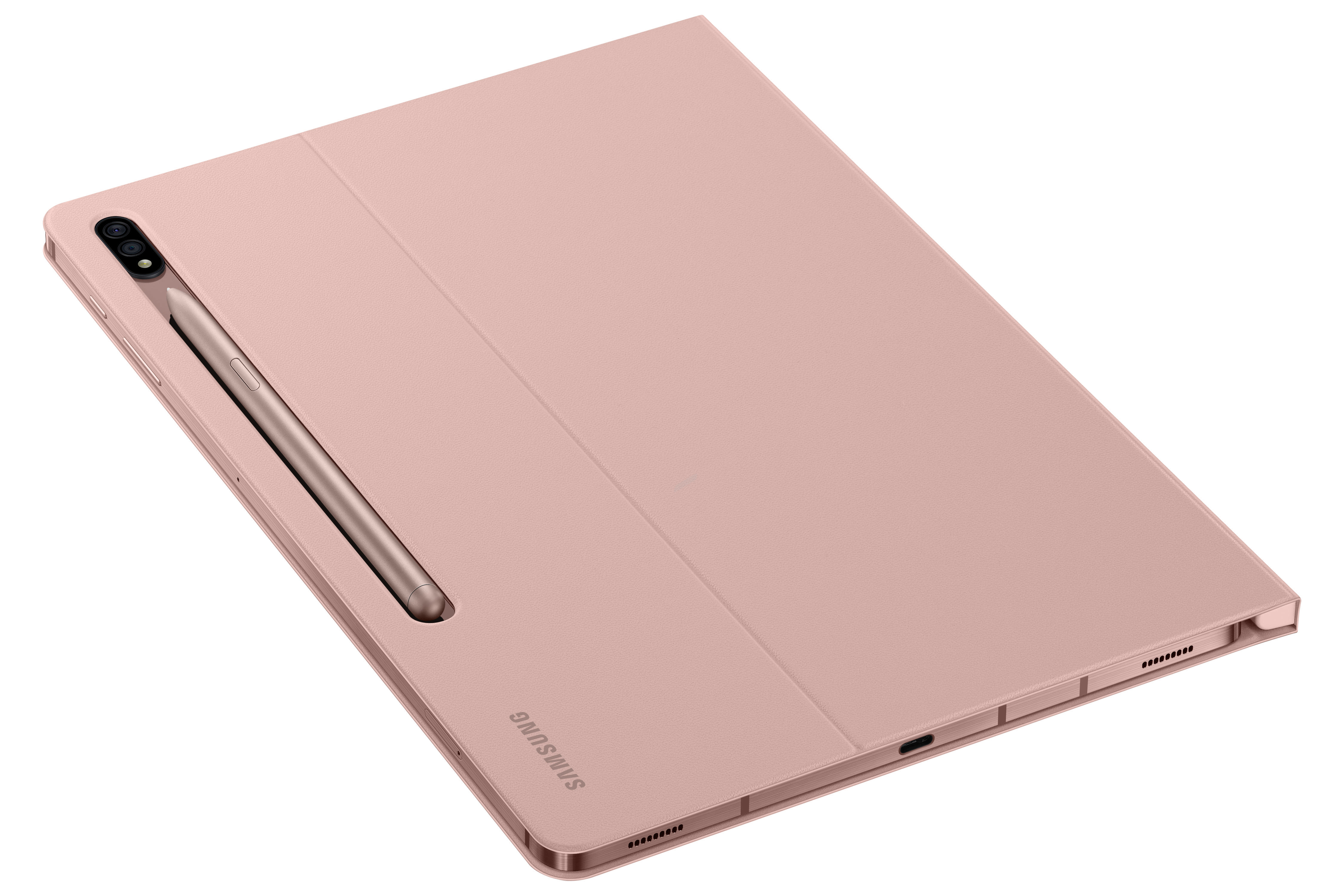 SAMSUNG EF-BT970, Bookcover, Samsung, Galaxy Tab S7+, Braun