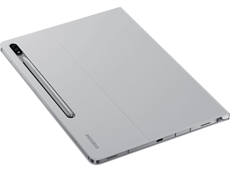 SAMSUNG EF-BT970, Bookcover, Samsung, Grau Galaxy Tab S7