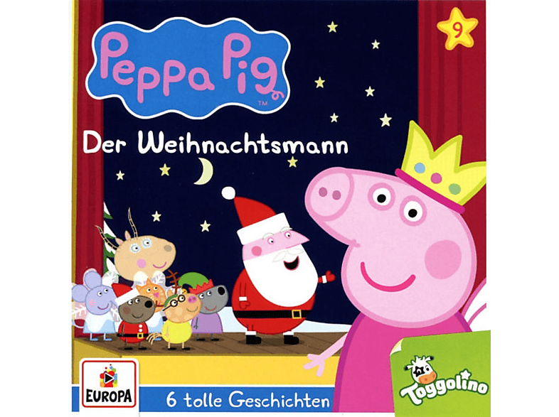 Peppa Pig Hörspiele – 009/Der Weihnachtsmann (und 5 weitere Geschichten) – (CD)