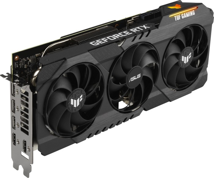 ASUS Grafikkarte TUF Gaming GeForce® RTX 3080, TUF-RTX3080-10G-GAMING, 10GB GDDR6X (90YV0FB0-M0NM00)