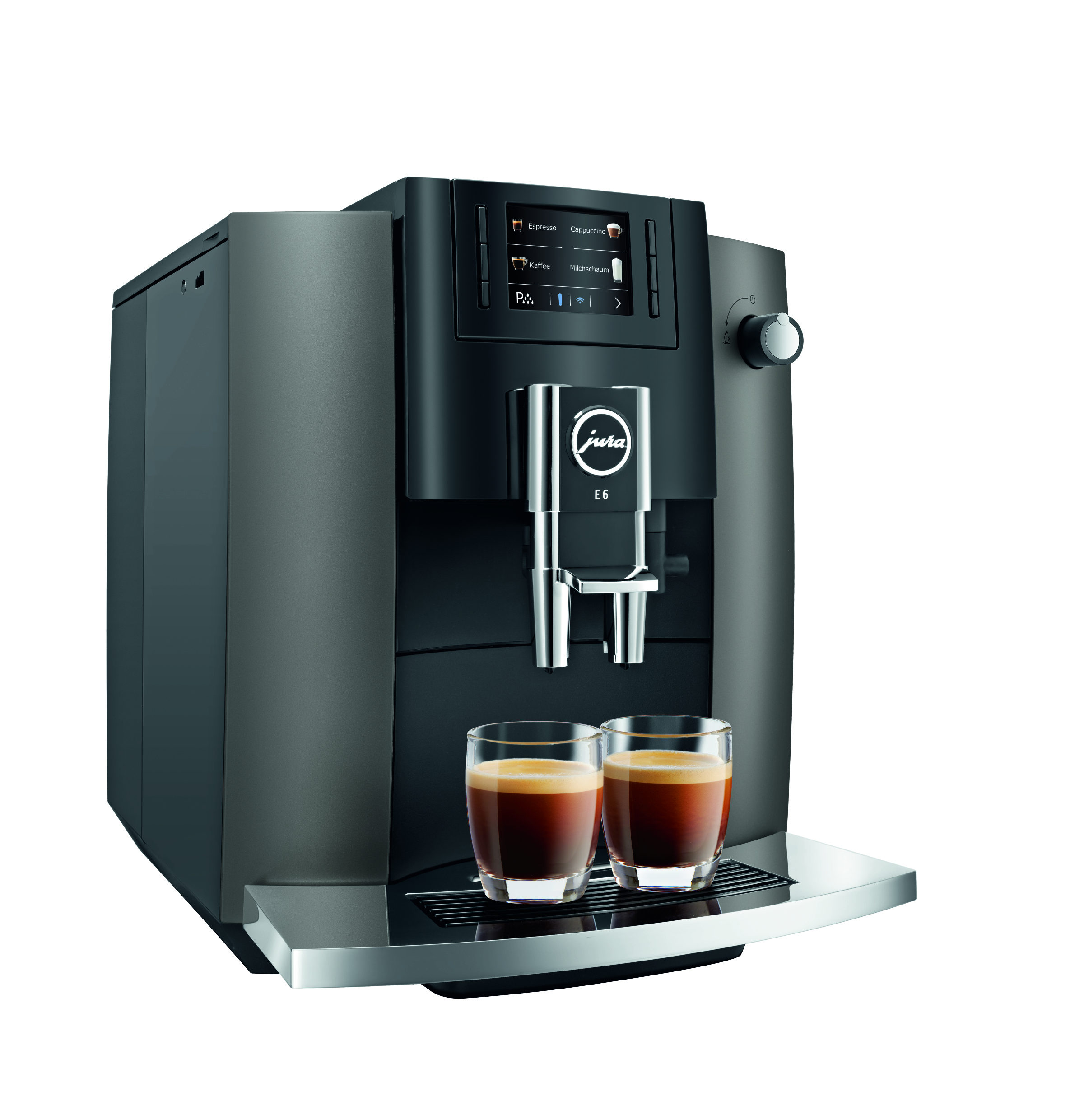 JURA 15431 E6 Kaffeevollautomat (Dark Inox, 15 bar)