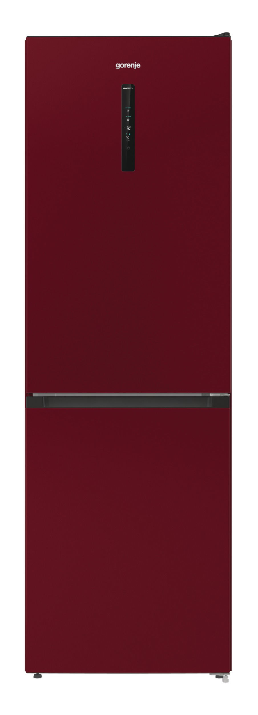 GORENJE NRK6192AR4 Kühl- Gefrierkombination (E, 300 l, 1850 mm hoch, Standgerät, No Frost (verminderte Eisbildung), Rot)