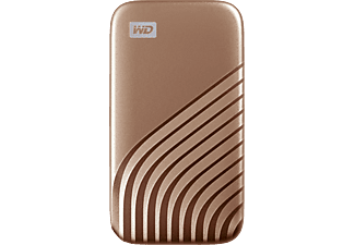 WESTERN DIGITAL My Passport (2020) - Disco rigido (SSD, 500 GB, Oro)