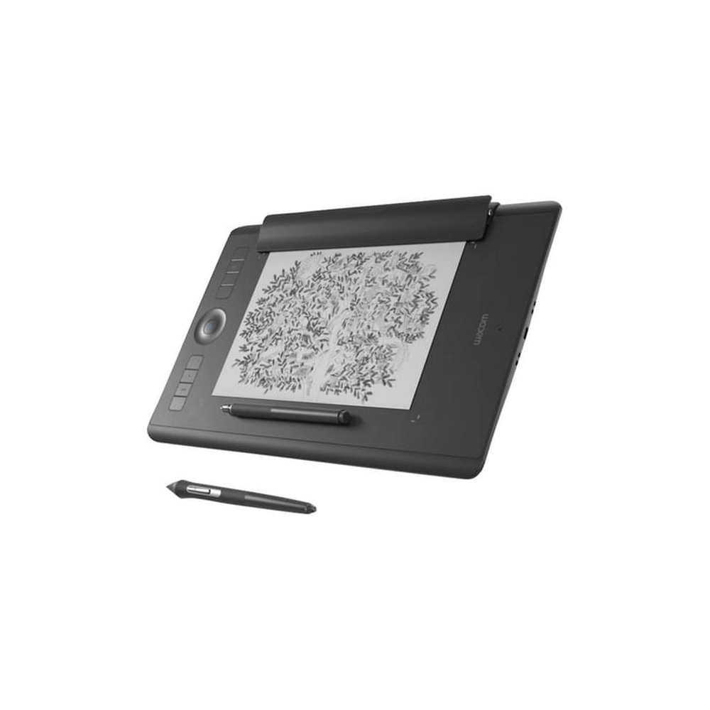 Tableta gráfica - Wacom Intuos Pro Paper Medium, Bluetooth, 8 ExpressKeys, Papel A5, Negro