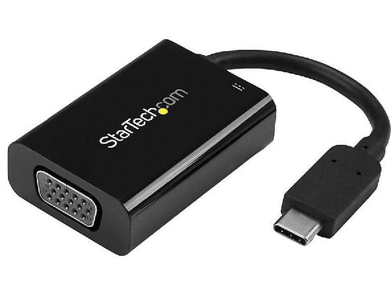 Adaptador | StarTech.com CDP2VGAUCP Adaptador Gráfico Externo USB-C VGA con Power Delivery