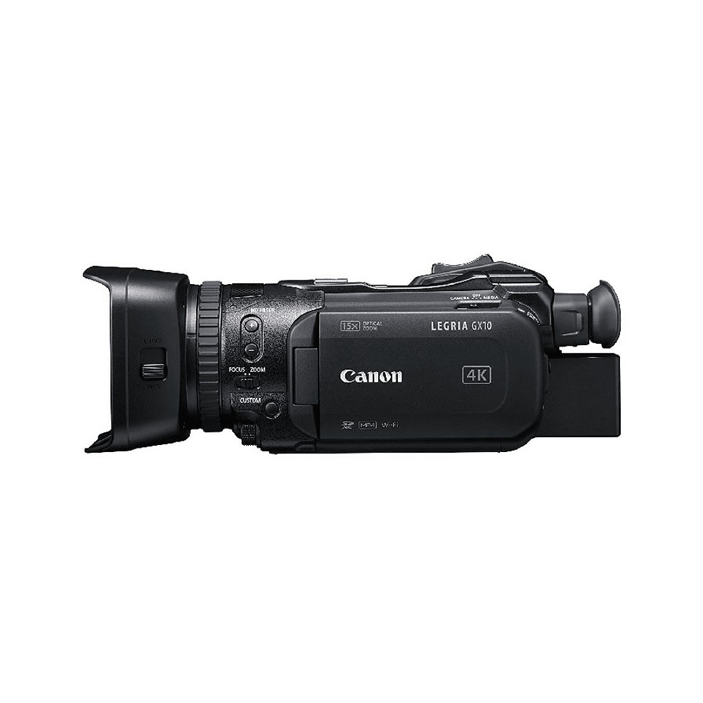 Videocámara - Canon LEGRIA GX10, 4K 50p, Dual Pixel CMOS AF, Zoom 15x, 100 fps, Estabilizador, Wi-Fi