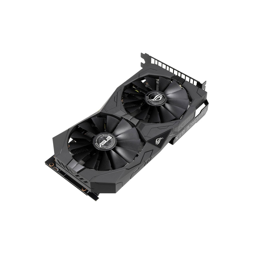 Tarjeta gráfica gaming - ASUS ROG-STRIX-GTX1650-O4G-GAMING, 4 GB, GDDR5, G-SYNC™, Aura Sync,128 bits