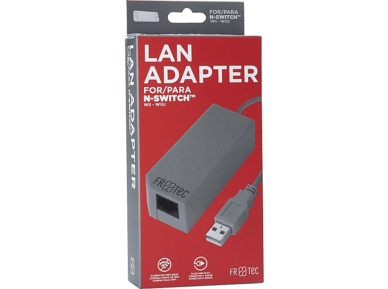 Adaptador LAN  FRTEC Lan adapter, Para Nintendo Switch