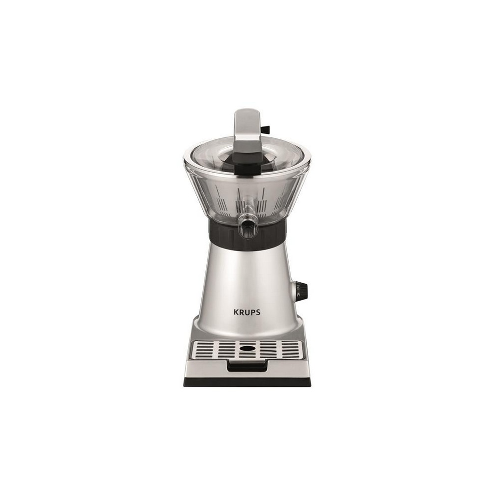 Exprimidor Krups Zx7000 130w profesional doble sentido giro moulinex de vertido directo 130 citrus press tapa y clip para sujetar filtro pulpa boquilla servicio al vaso acero inoxidable color plata expert zumos zx700041 115 7000