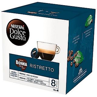 Cápsulas monodosis - Dolce Gusto Bonka Espresso, Pack de 16 cápsulas para 16 tazas