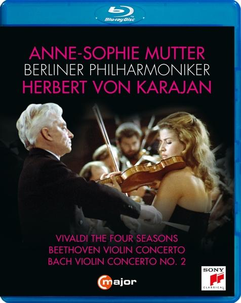 Mutter,Anne-Sophie/Karajan,Herbert v./Berliner Phi - Violinkonzerte - (Blu-ray)
