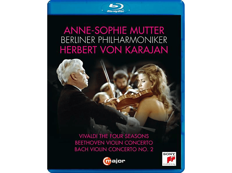 Mutter,Anne-Sophie/Karajan,Herbert v./Berliner Phi - Violinkonzerte  - (Blu-ray)