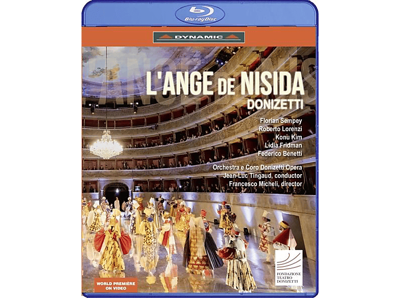 Donizetti L\'ANGE - NISIDA (Blu-ray) DE - Sempey/Lorenzi/Tingaud/Orchestra Opera