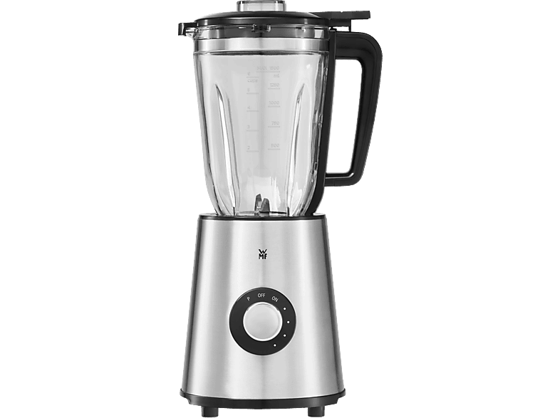 WMF 04.1665.0011 Kult X Standmixer 1.5 (1000 Cromargan/Schwarz Watt, Liter)