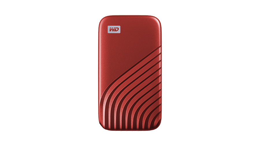 WD My Passport SSD 500 GB Rood