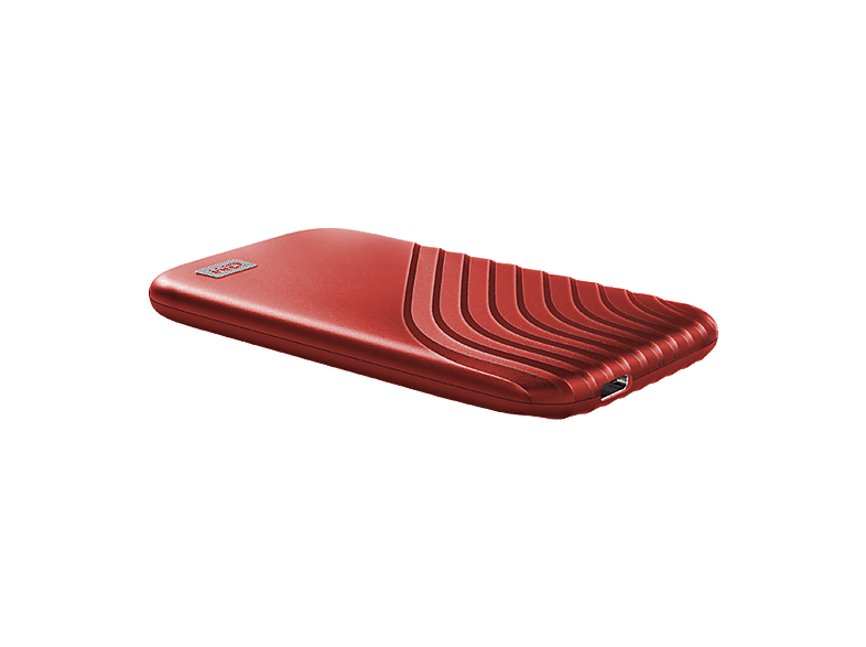 Sandisk | My Passport SSD - 2TB - 1050 Mbit/s - USB 3.2 - Rood
