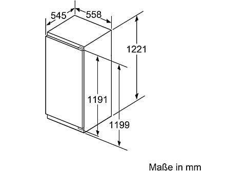 BOSCH KIR41ADD0 Serie 6 Kühlschrank (D, 1221 mm hoch, k.A.) Kühlschrank in  k.A. kaufen | SATURN