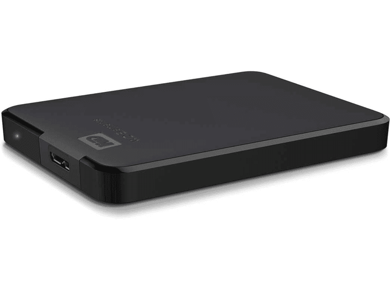 Soedan Ik geloof behang WESTERN DIGITAL Externe harde schijf Elements Portable 2 TB Zwart  (WDBU6Y0020BBK-WESN)