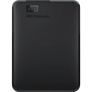 WESTERN DIGITAL Disque dur externe Elements Portable 2 TB Noir (WDBU6Y0020BBK-WESN)