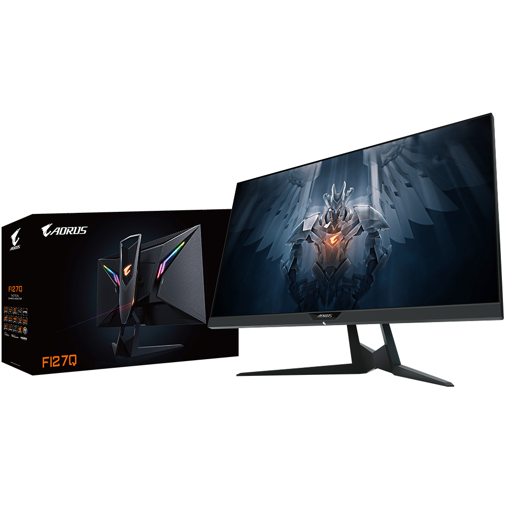 GIGABYTE AORUS FI27Q 27 Zoll  QHD  Gaming Monitor  1 ms Reaktionszeit  