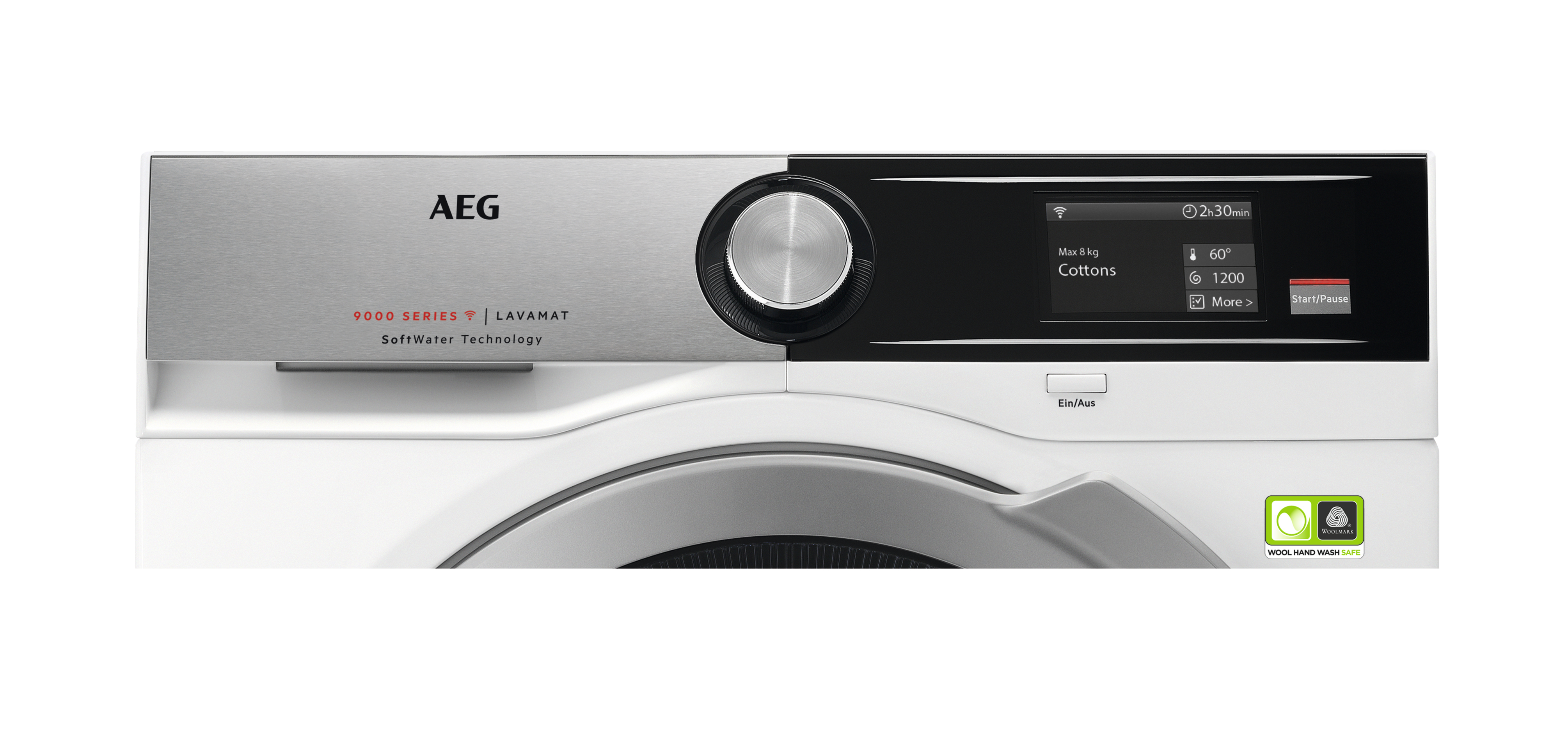 AEG L9FE96695 Serie 9000 Waschmaschine (9,0 kg, 1551 U/Min., A)