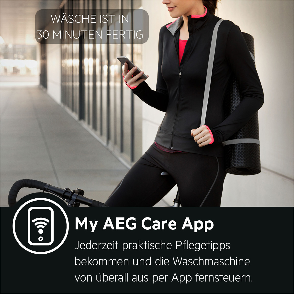 AEG L9FE96695 Serie 9000 Waschmaschine (9,0 kg, 1551 U/Min., A)