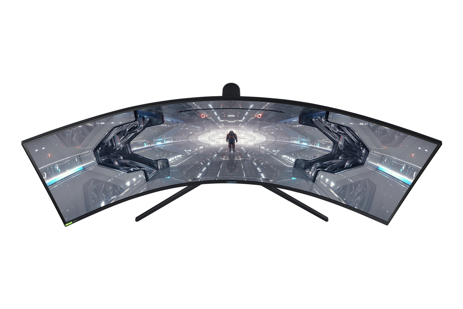 Monitor gaming - Samsung Odyssey G9 G95T, 49" 5K DQHD, 1 ms, 240 Hz, Curvo, DisplayPort 1.4, HDMI, USB