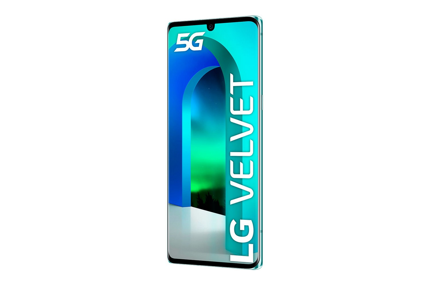 LG Velvet 5G, Aurora Green, 128GB, 6GB RAM, 6.8" Ultra HD 4K, Qualcomm SD765G, 4300mAh, IP68, Android