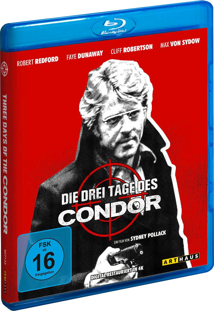 Eine blaue Blu-ray-Hülle mit einem Filmcover, das ein Männergesicht zeigt.
