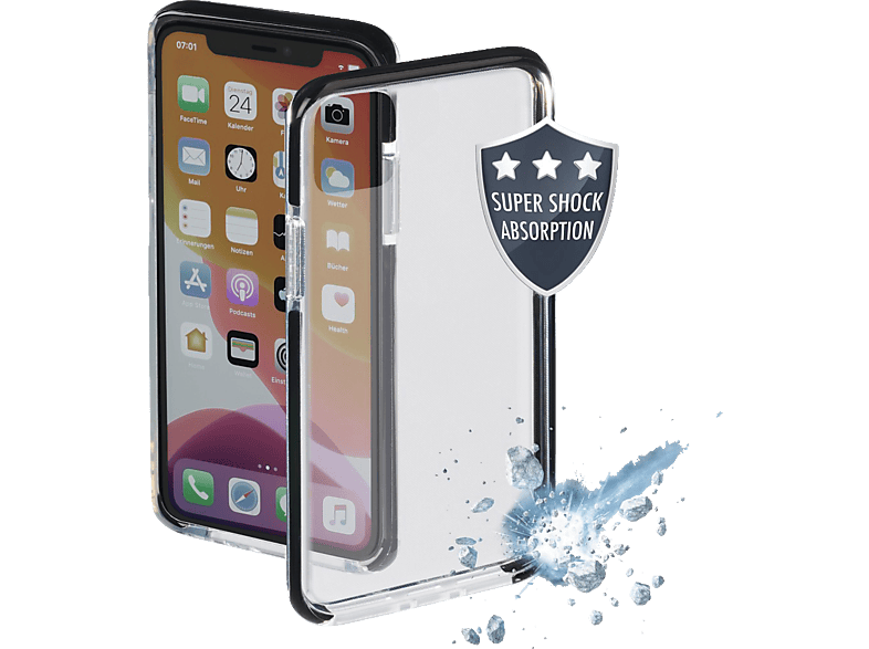 HAMA Protector, Full Cover, Apple, iPhone Pro, 12, 12 iPhone Schwarz