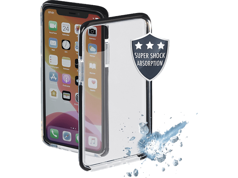 HAMA Protector, Full Cover, Apple, iPhone 12, iPhone 12 Pro, Schwarz