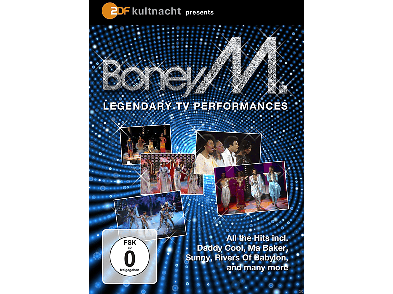 Boney M. - KULTNACHT TV (DVD) PRESENTS - BONEY ZDF M.-LEGENDARY - SH