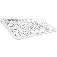 MediaMarkt LOGITECH K380 Bluetooth-toetsenbord - Wit aanbieding