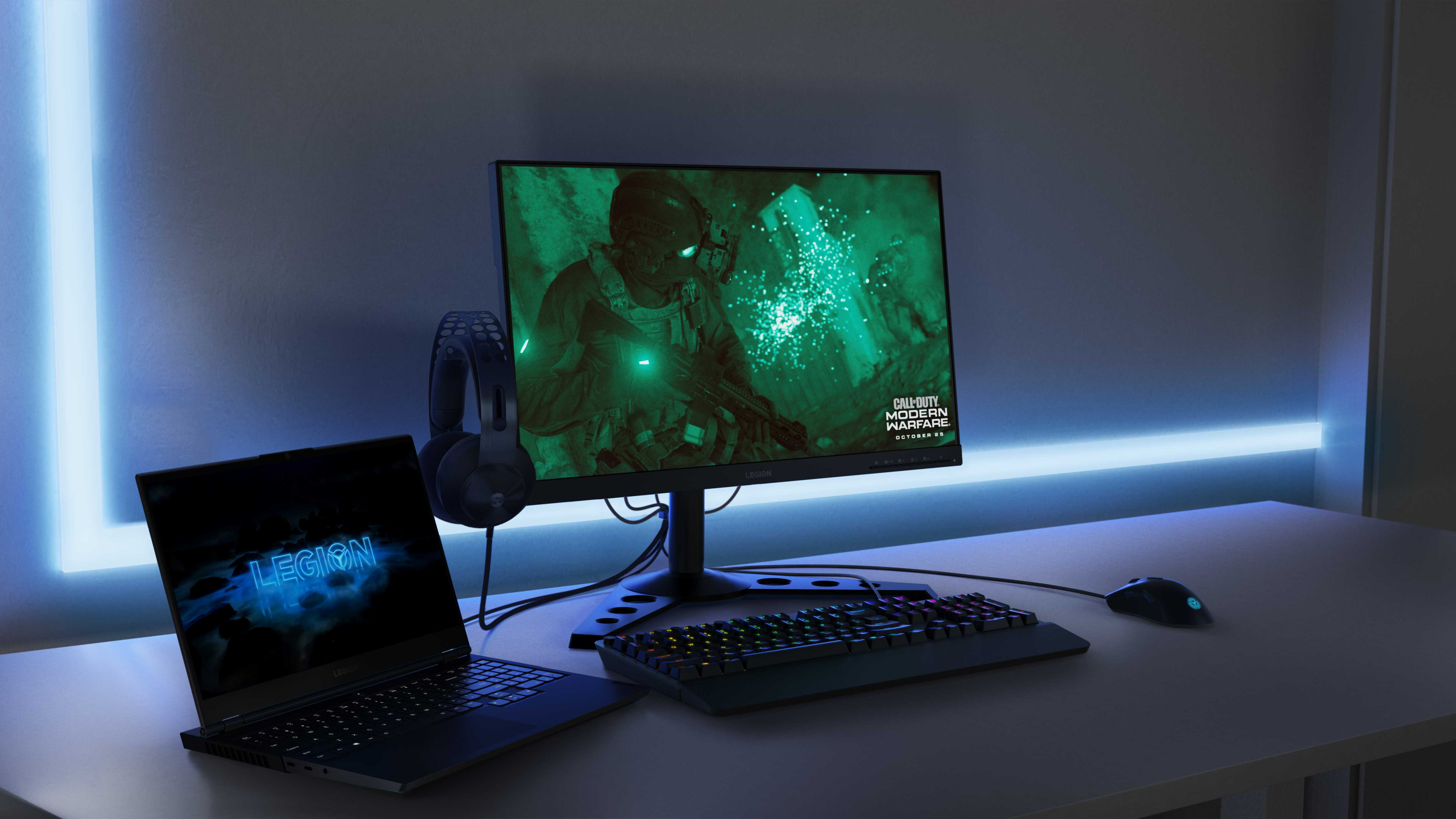 LENOVO Legion Y25-25 24,5 Zoll  Full-HD  Gaming Monitor  1 ms Reaktionszeit  