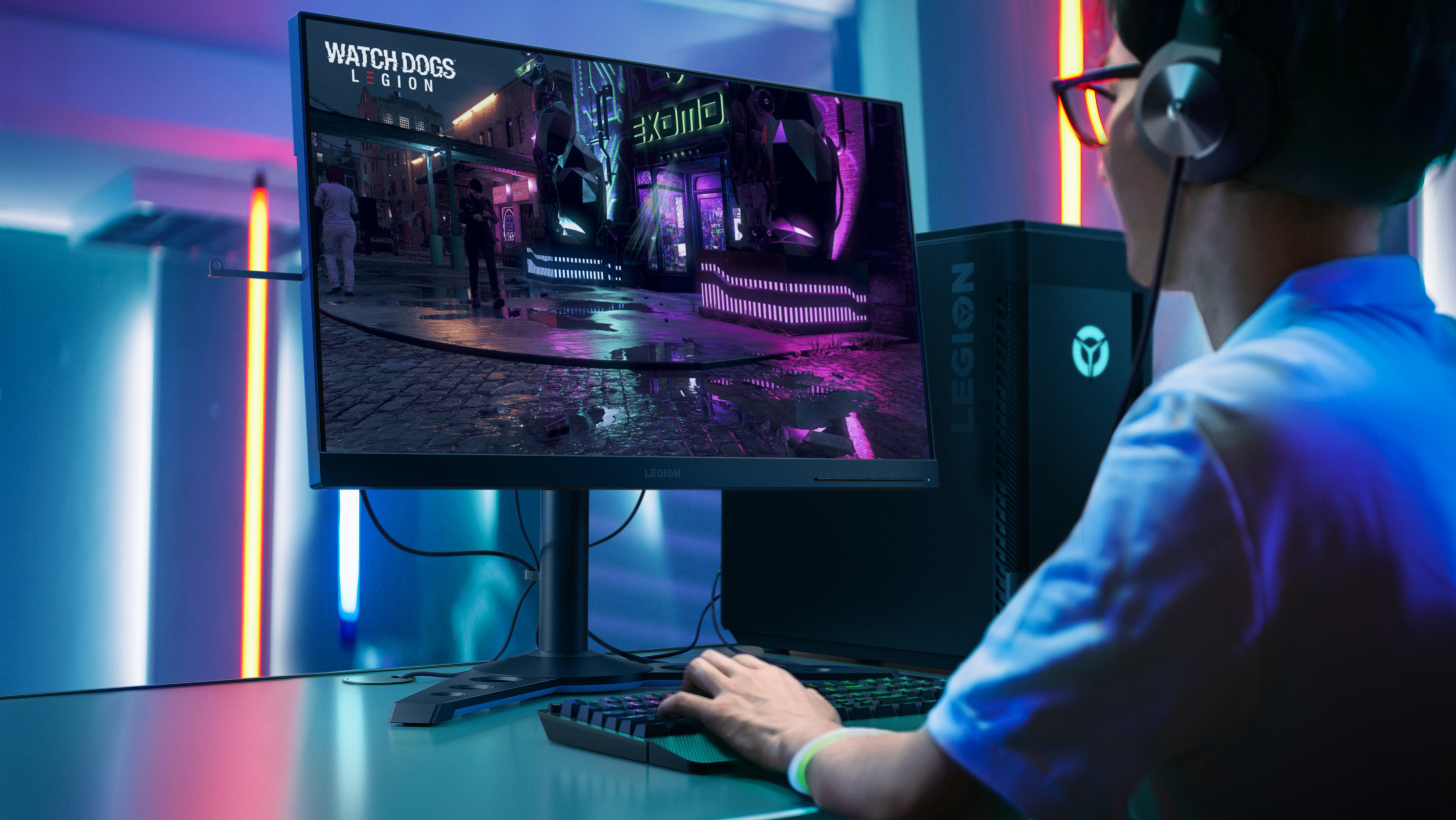 LENOVO Legion Y25-25 24,5 Zoll  Full-HD  Gaming Monitor  1 ms Reaktionszeit  